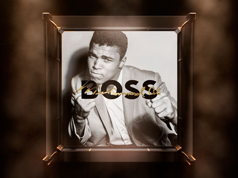 علامة BOSS تطلق مجموعة مستوحاة من الملاكم محمد علي
